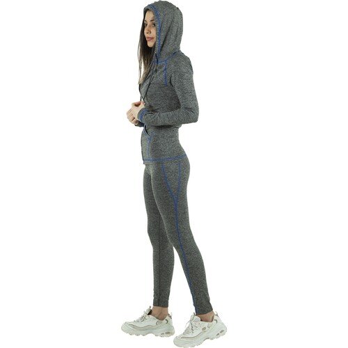 Kobieca sportowiec legginsy jesienno-zimowe dół górny garnitur dorywczo moda sezon sportowy turystyka elastyczna bieganie damska gorąca oferta
