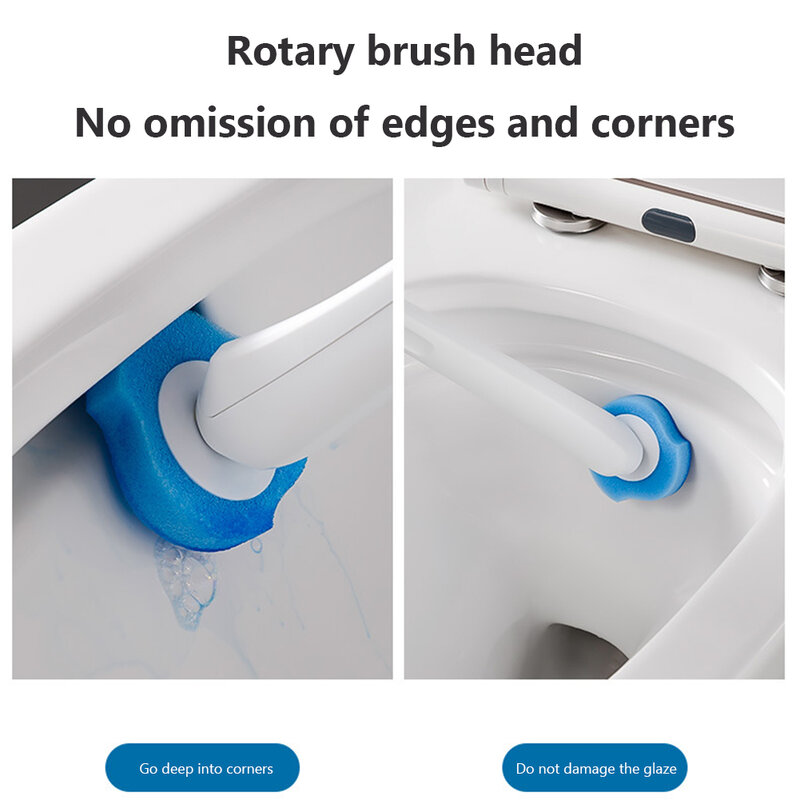 Toilet Brush Disposable Brush for Toilet Modern Hygienic Toilet Brush Bathroom Accessories Long Handle Cleaner Tool for Bathroom