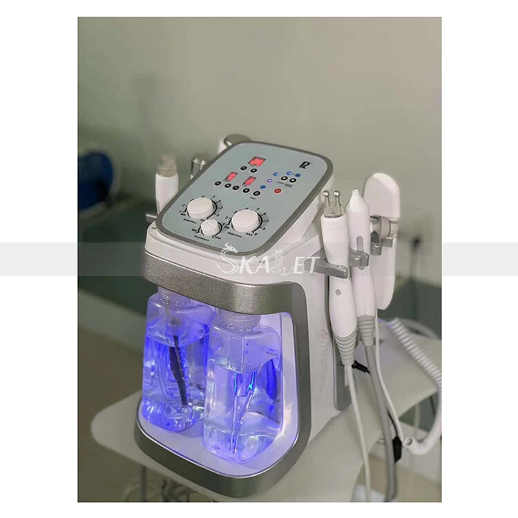 Máquina de belleza hidrafacial con chorro de Oxgen para el cuidado de la piel, exfoliación de la piel, microdermastrenza, uso en SPA y salón de belleza