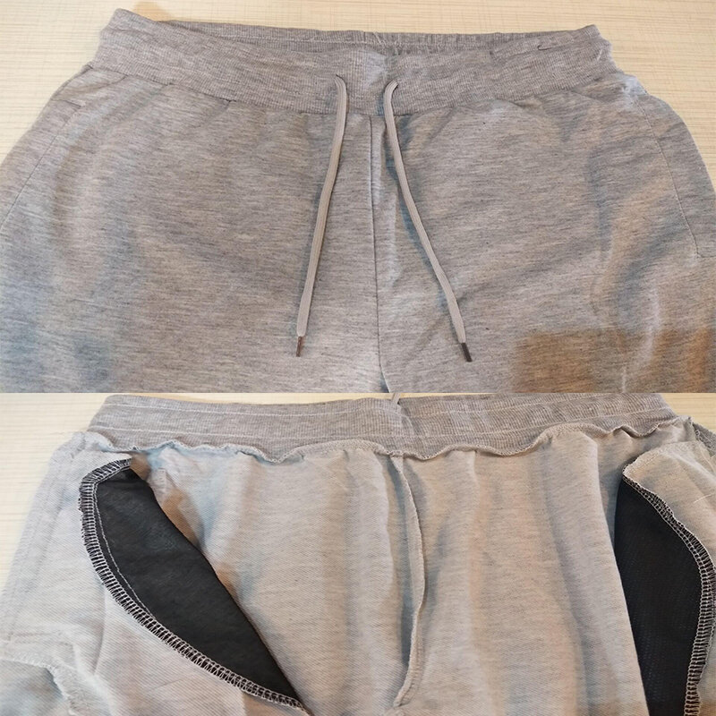 Dorywczo spodnie męskie spodnie dresowe dla joggerów duże rozmiary w pasie sportowe spodnie typu Casual luźna odzież Fitness wiosna cienka sekcja