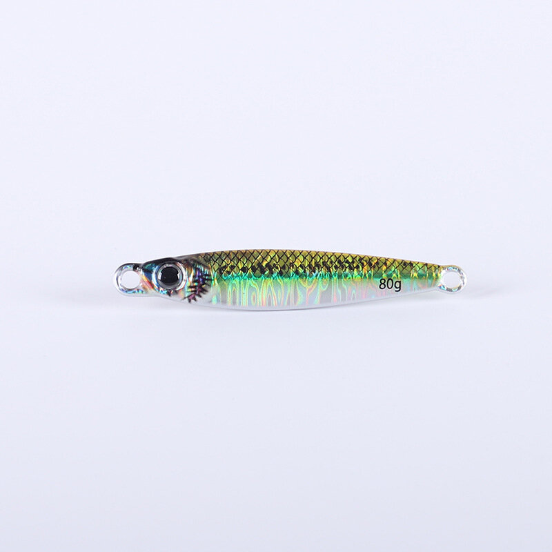 10g-120g esca luminosa in metallo al tungsteno esca ad affondamento rapido cucchiaio di metallo esche da pesca accessori per attrezzatura da mare d'acqua salata/d'acqua dolce