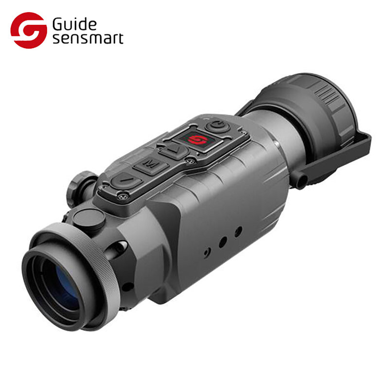 가이드 TA435 단안 망원경 적외선 야간 투시경 35mm F1.2 2x 4x 장거리 사냥, 모험 관광 HD 열 카메라