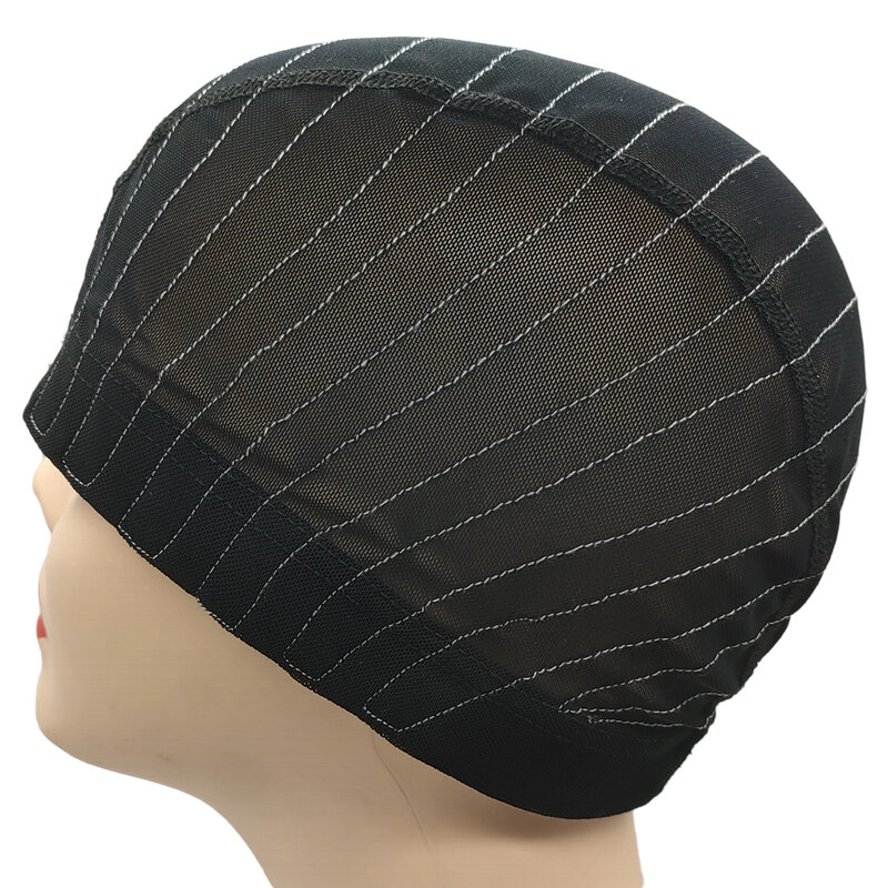 IRUIBeauty-Gorras de malla para máquina de coser, cierre de encaje 4x4, para hacer pelucas, de LICRA