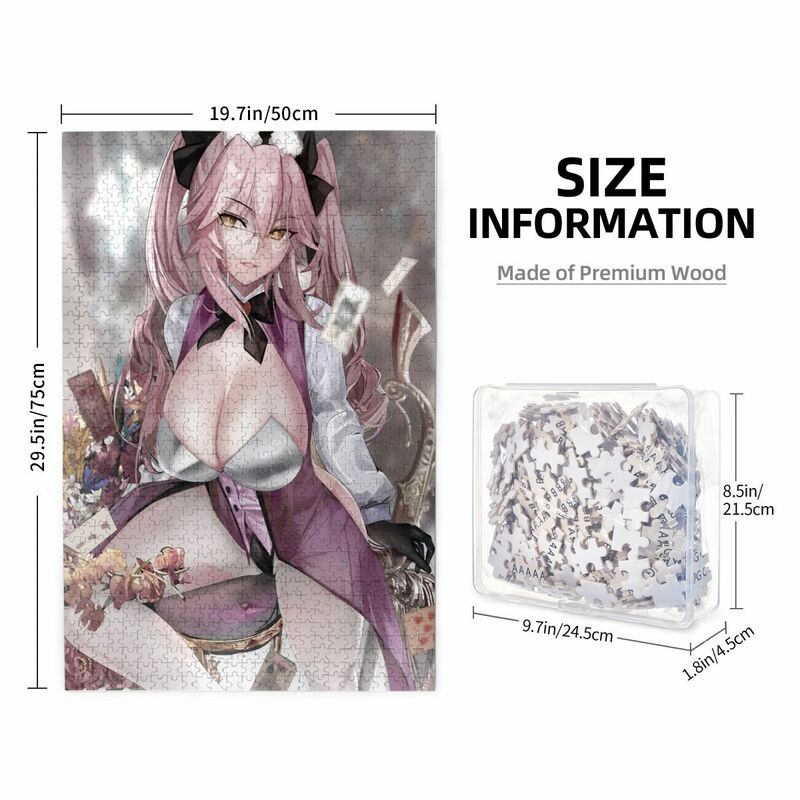 Anime Puzzle Fate Grand Order Poster 1000 Piece Puzzle for Adults Doujin Koyanskaya Puzzle Comic Merch Hentai Sexy Room Decor