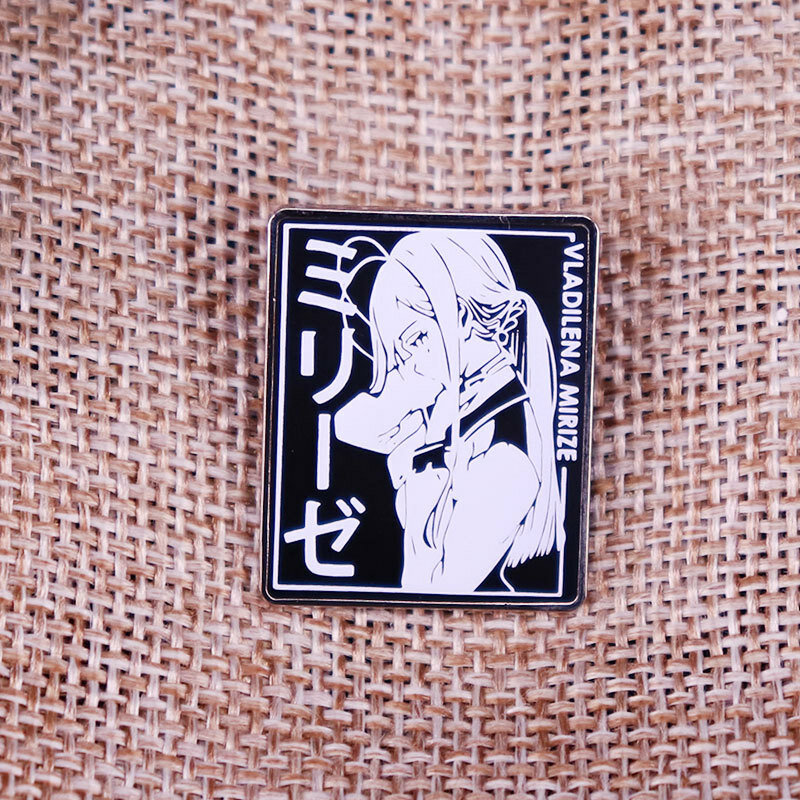 Broche esmaltado con insignias de dibujos animados, alfileres de solapa de Anime para mochilas, broches, accesorios de joyería, regalos, A1589