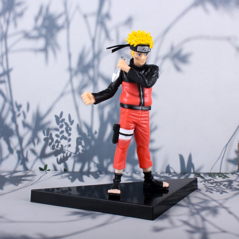 17 cm anime naruto figura sasuke kakashi gaara didala hinata itachi figura de ação brinquedos modelo ornamentos boneca presentes do miúdo