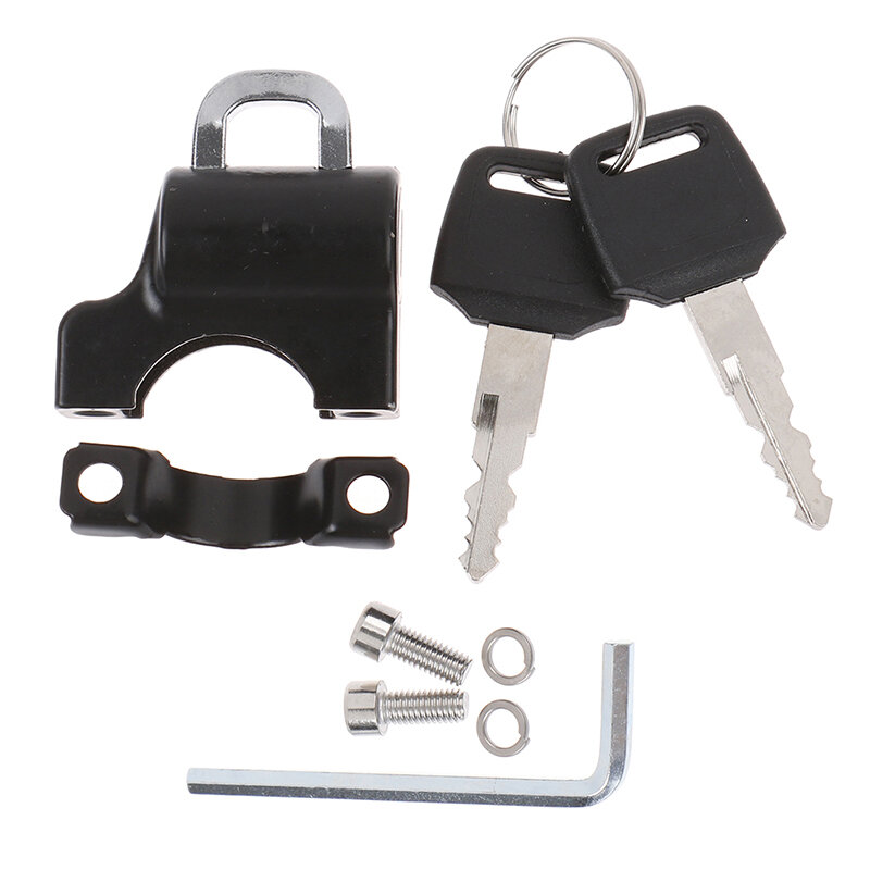 Kunci Keamanan Helm Anti Maling Portabel 7/8 "22Mm untuk Kunci Setang Sepeda Motor