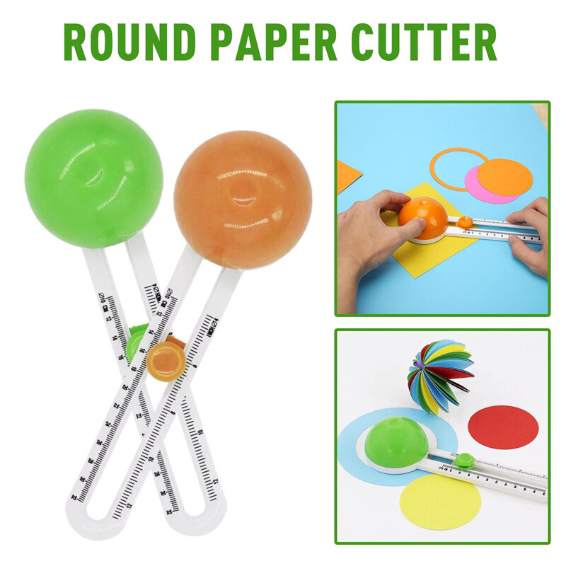 Perfec Circle Cutter Cutting Knife Patchwork Compass Circle Scrapbooking Cards Cutters Round Paper-Cutting DIY Tool Accessories