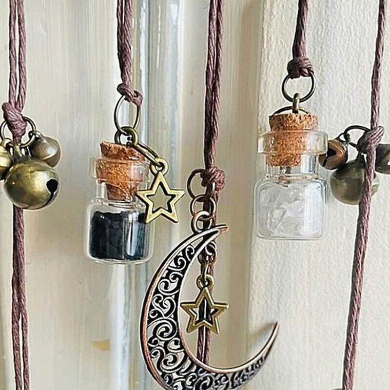 Witch Bell Protection Door Handle Pendant Hanging Witch Bells Witchcraft Bells Supplies for Home Decor W5C8