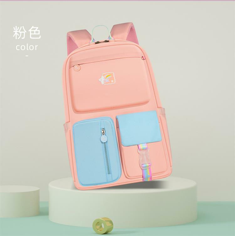 الكورية موضة قوس قزح حزام الكتف حقيبة مدرسية للمراهقين الفتيات الأطفال حقائب الظهر مقاوم للماء الاطفال الحقائب المدرسية mochilas