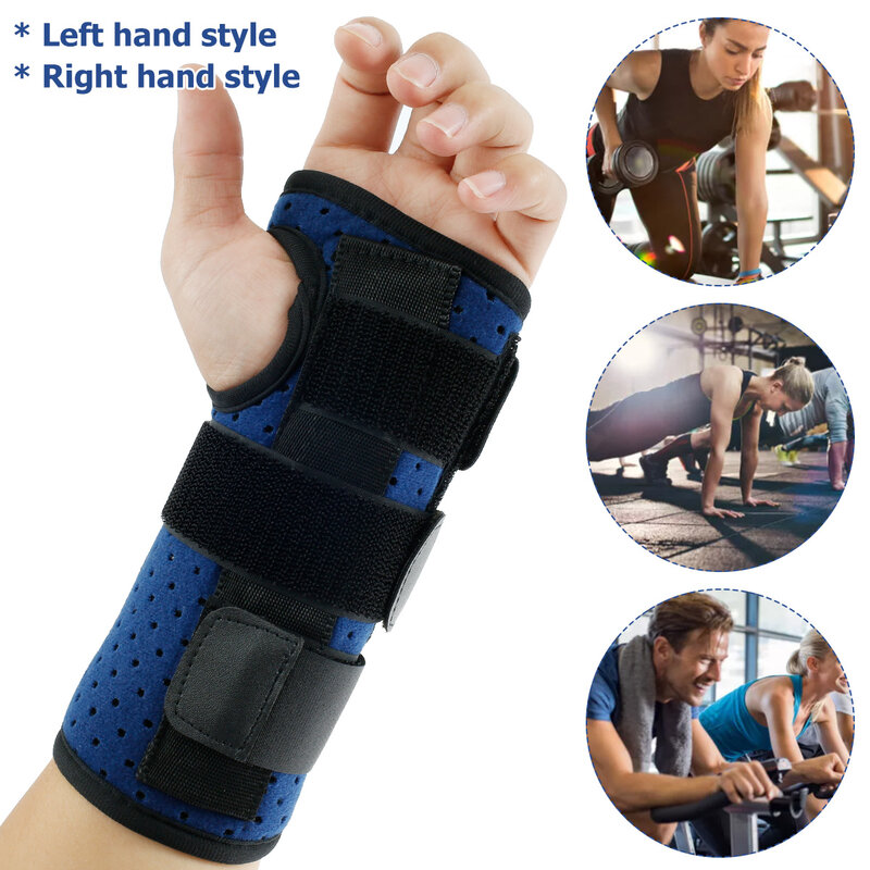 Carpal Tunnel Wristbands Wrist Support Splint Arthritis Gloves Wrist Brace Sprain Prevention Wrist Protector for Sport Fitness