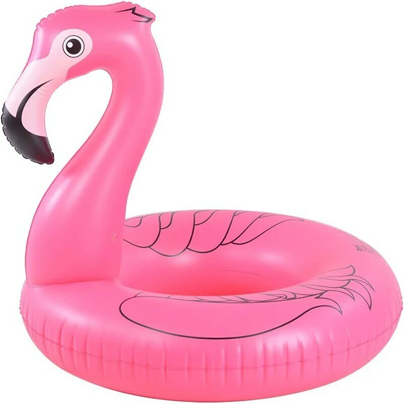 Giant Inflatable Flamingo Pool Float Party Pool Tube with Fast ...