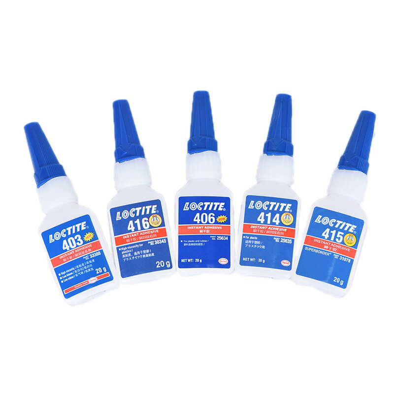 20ml Super Glue 403 406 414 415 416 Repairing Glue Instant Adhesive Loctite Self-Adhesive Quick Dry Stronger Super Glue