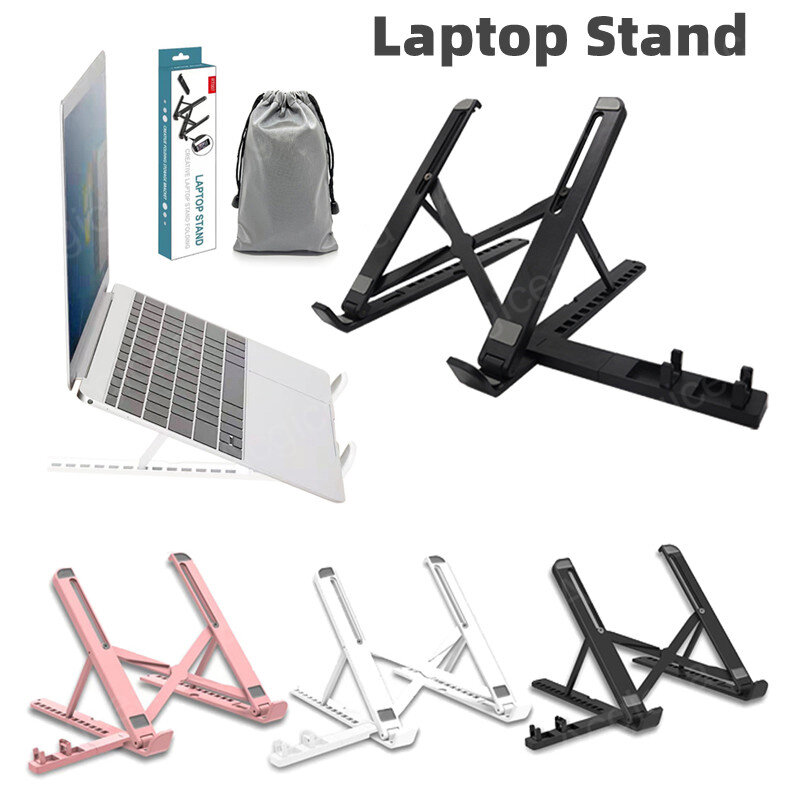 Soporte plegable para portátil, soporte plegable para portátil, soporte para Apple Air, Macbook, Lenovo, Samsung, soporte para accesorios de ordenador