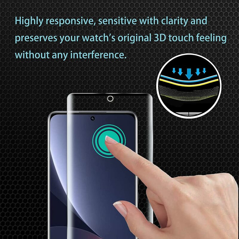 1/4Pcs 3D Tempered Glass For Xiaomi 13 Pro Lite 13Pro 13Lite Curved Screen Protector Glass