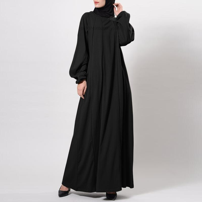 ใหม่ Abaya Kimono การจับคู่มุสลิมชุด Ramadan Abayas สำหรับผู้หญิงดูไบตุรกีภายในชุด Hijab ชุดแอฟริกันอิสลามเสื้...