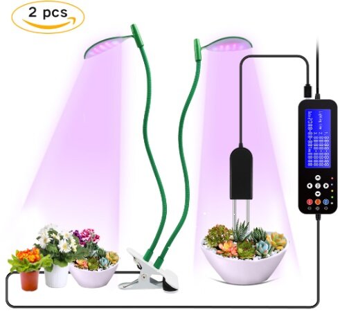2022 5 Вт Светодиодный светильник для выращивания растений светильник регулируемой яркостью
