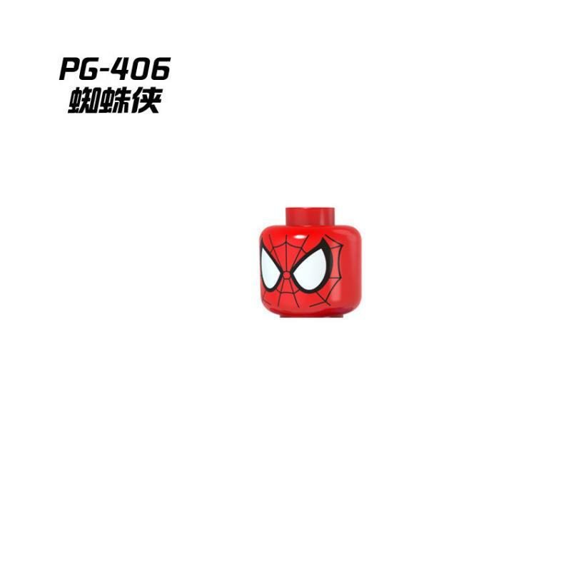 PG401 Superhero Assembly Building Blocks Pg402 Electroplating Iron Man Fight Pg403 Building Block Mini Figure Educational Toy