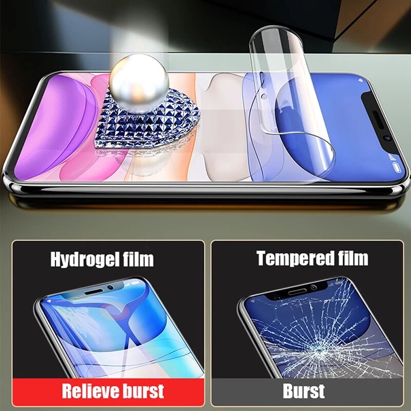 Full Cover Screen Protector For iPhone 14 13 12 11 Pro Max Hydrogel Film For iPhone XS MAX XR 7 8 PLUS 6S 13mini Private Film