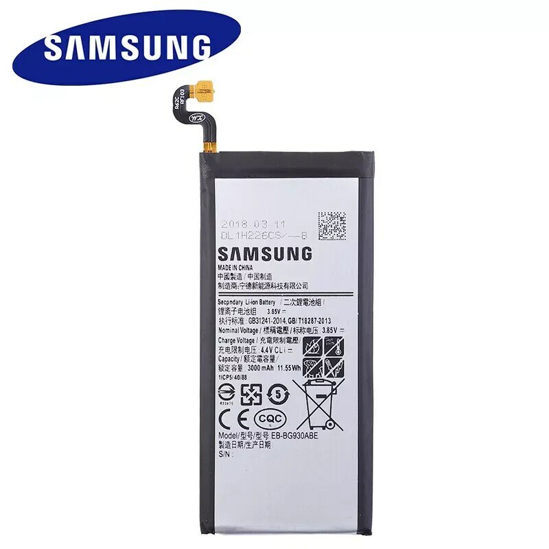 Batterie de remplacement avec outils, EB-BG930ABE mAh, pour Samsung GALAXY S7 G9300 G930F G930A G9308 SM-G9300, 3000