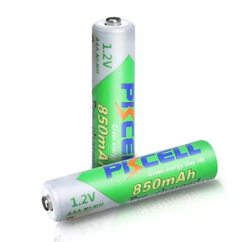 Acumulador recarregável do lsd 3a e suporte do armazenamento da bateria de 3 pces aa/aaa bateria 1.2v 850mah ni-mh aaa de 12 pces pkcell aaa baterias recarregáveis