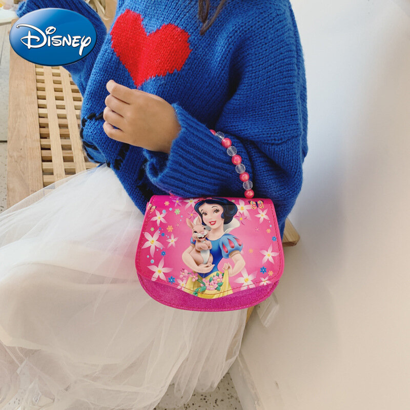 ديزني الأطفال حقائب كروسبودي المجمدة 2 الأميرة إلسا آنا سوفينا الكرتون نمط حقيبة كتف الموضة للفتيات حقيبة يد صغيرة