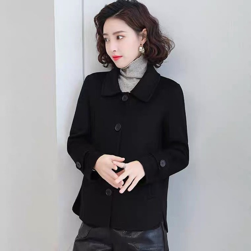 Płaszcz trencz dla kobiet kurtki damskie ubrania wiosną i jesienią koreańskiej wersji trencz dwurzędowy pasiasty płaszcz damski