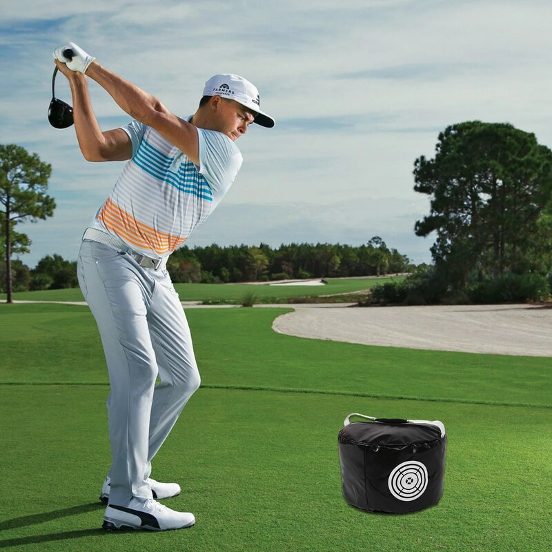 2PCS Golf Swing Training Bag Golf Sports Trainer Accessories Waterproof Smash Bag Aids Impact Swing Aid Power Practice Tool