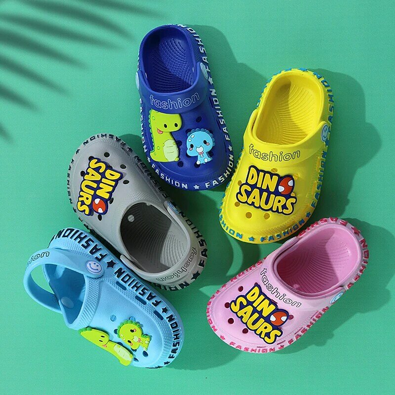 2022 Baby Sandals Clogs Cute Casual Breathable Platform Baby Slippers Non-slip Light Boys Girls Toddler Kids Shoes Free Shipping
