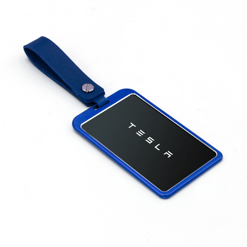 Nuova lega di alluminio per Tesla Model 3 Model Y Car Card Key Holder Protector Case Cover Full Cover accessori