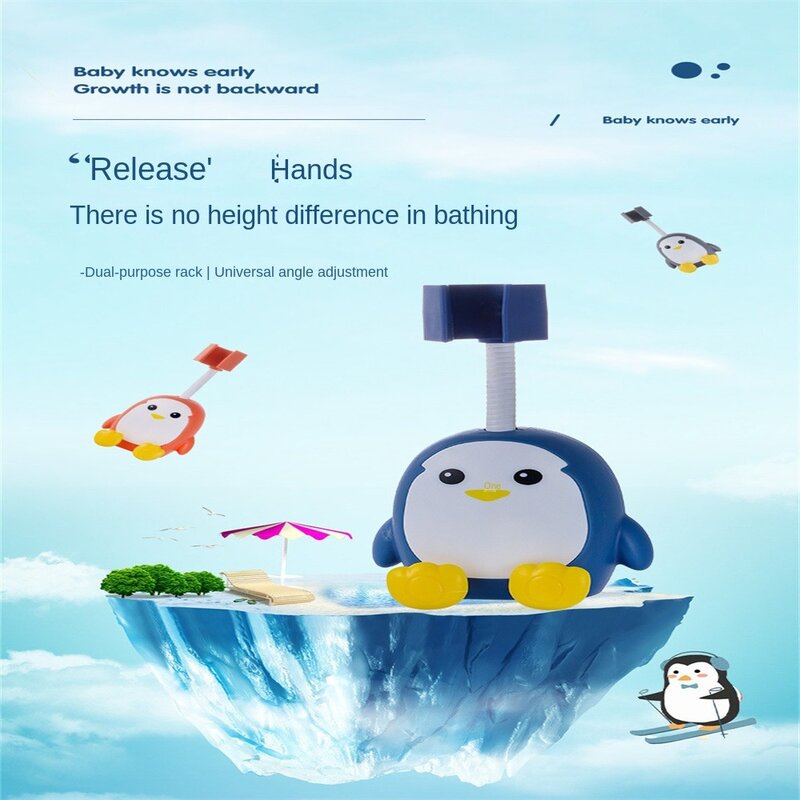 Regulacja uchwyt prysznicowy uniwersalna bez dziurkowania wspornik do wodoodporny prysznic pingwina mocowanie typ haka brodzik