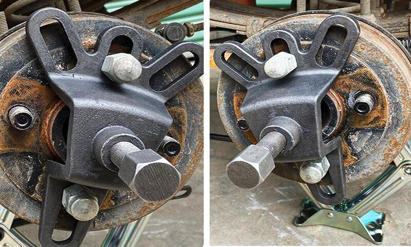 Инструмент для снятия тормозных барабанов трицикла, Пинцет для снятия задних тормозных колодок Rama инструменты для ремонта мотоцикла