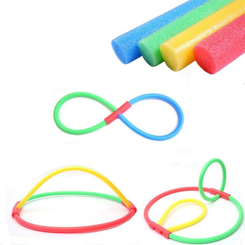 Swimming Floating Rods Flexible Buoyancy Aid Solid Foam Sticks Noodles Water Float Aid Woggle Noodles Lightweight Portable Aid