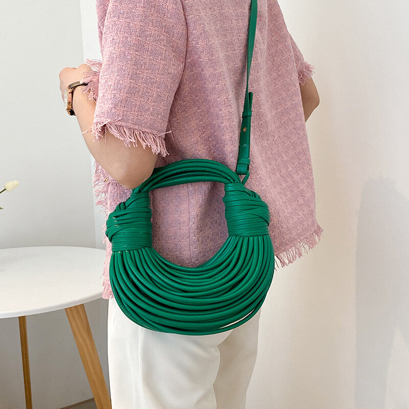 Модная женская сумка-клатч Bolsa Feminina, женские индивидуальные линейные сумки 2022, Высококачественная кожаная сумка под подмышки, женская сумка