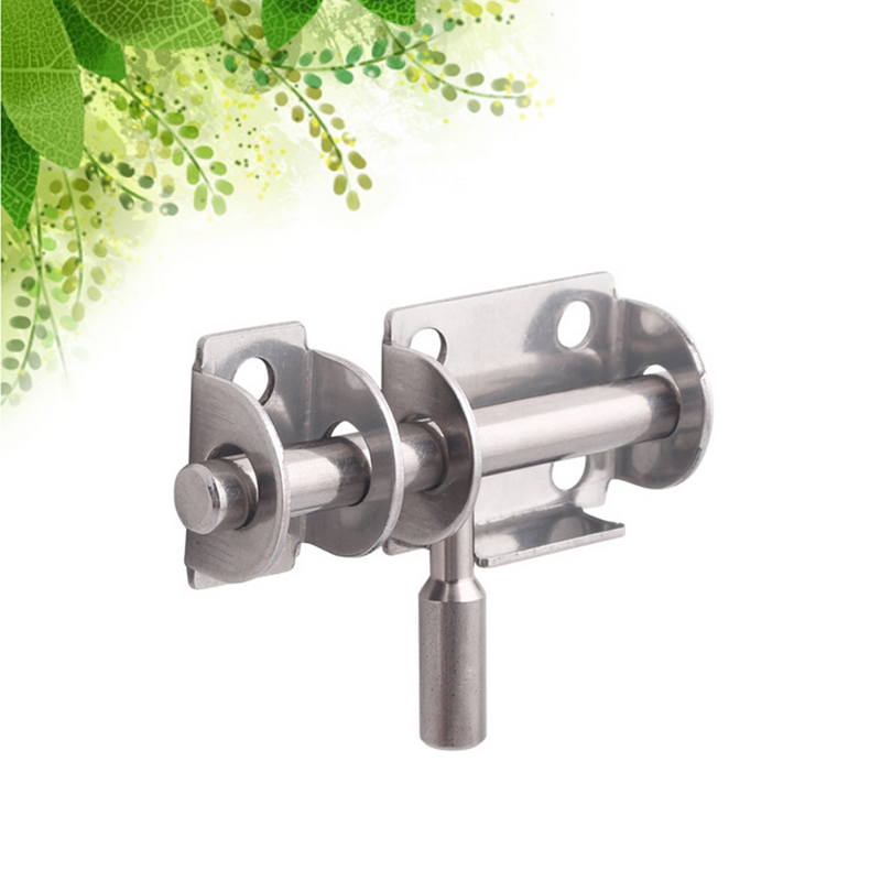 Stainless Steel Safety Door Bolts Latches Anti-Theft Lock Buckle Thickened Stainless Steel Bedroom Door and Window