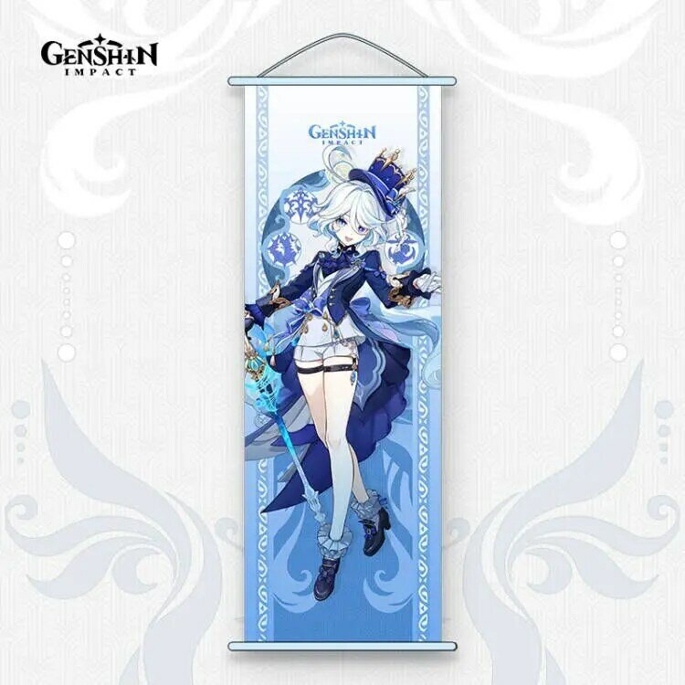 Genshin Impact Scaramouche Tighnari Nilou Beelzebul Xiao Diluc Lucky Mystery Gift Subscription Box Include Keychain Doll Pillow