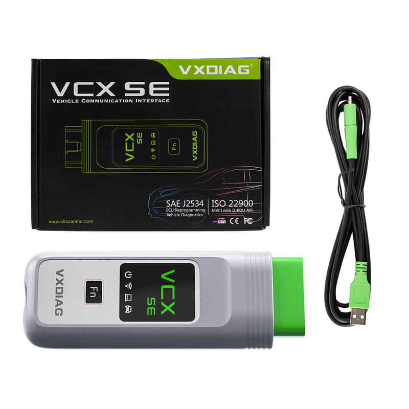 VXDIAG-herramientas de diagnóstico VCX SE para Mercedes Benz, programador ECU, codificación ECU para C4 C6 SD Connect para Benz, escáner OBD2