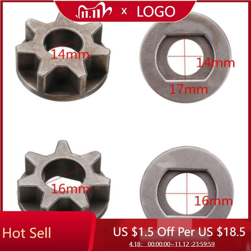 Hot ！M14 M16 Sprocket Chain Saw Gear For 115 125 150 180 Angle Grinder Replacement Gear Chainsaw Bracket Power Tool Wholesale