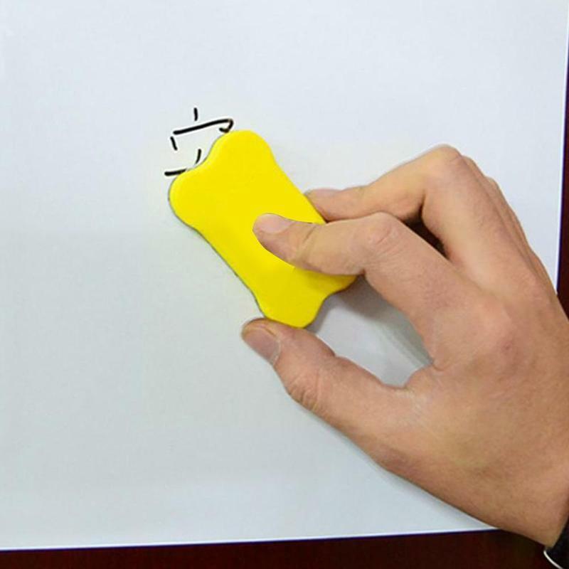 10 sztuk magnetyczna mała tablica łatwe wymazywanie gąbki gumki łatwe wymazywanie rs tablica gumki do klasie Home Office H3p0