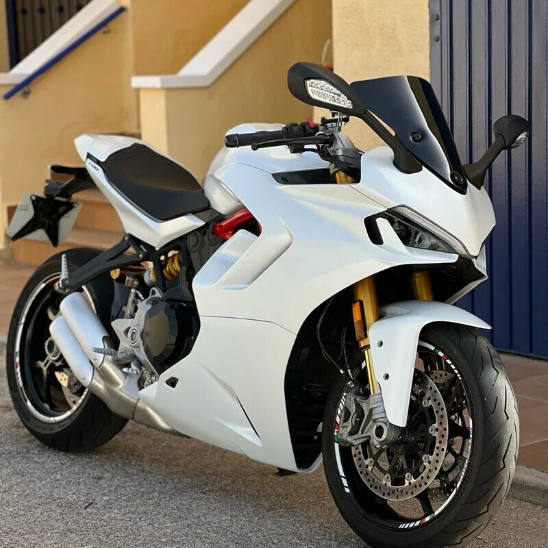 Pára-brisa da motocicleta para ducati 939 950 supersport 939s 950 s super sport s reequipamento preto vento 2017-2022