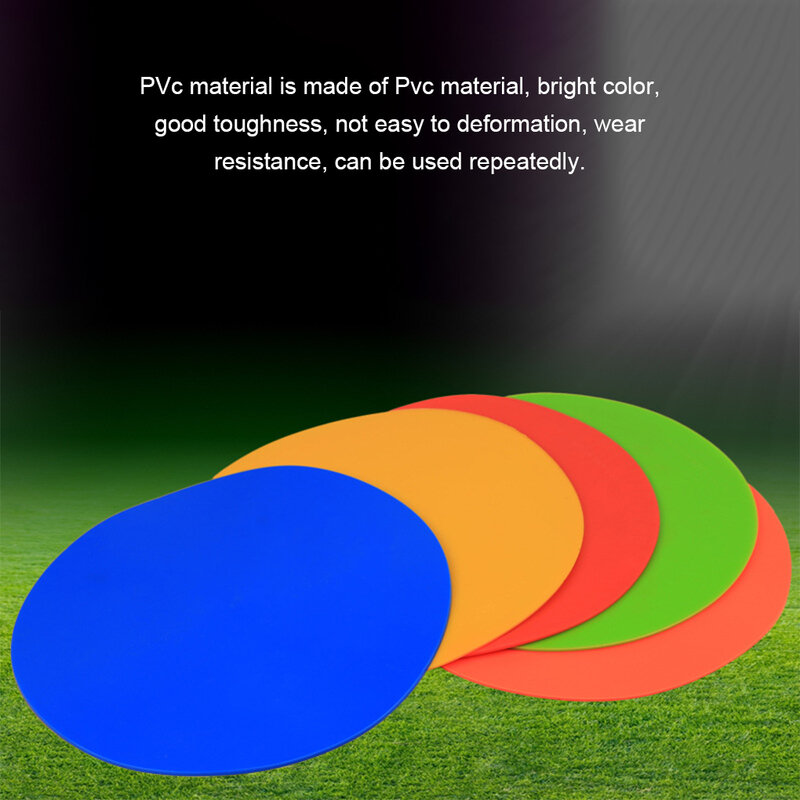 SIFENYU Spot Markers 9inch - Football And Soccer Training SOFT Agility VIBRANT COLORS BRIGHT Practical