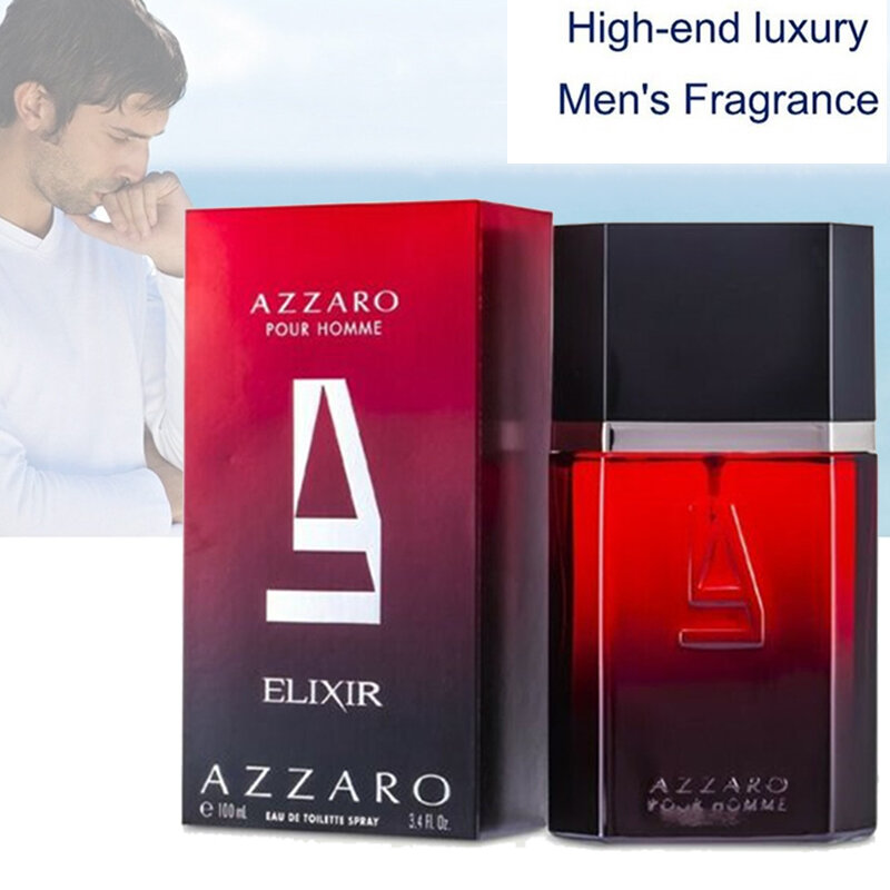 Лидер продаж, бренд Azzaro Pour Homme, эликсир, мужские духи, оригинальные долговечные парфюмы для мужчин, свежий парфюм, мужской дезодорант