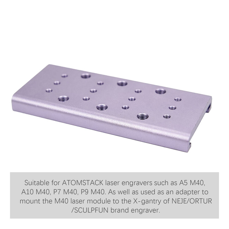 Atomstack M50/M40 Laser Module Slider Rail As Well As Suitable for Atomstack/NEJE/ORTUR/SCULPFUN Engraving Machine