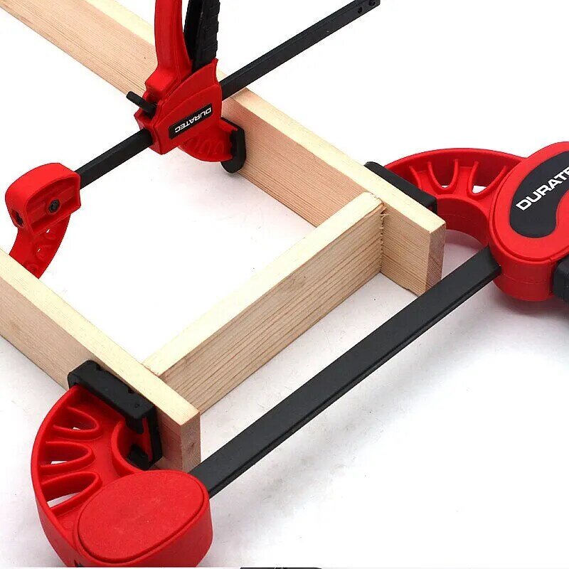 4 Inci Woodworking Work Bar Mini Clamp Bar Clamp Quick Ratchet Release Speed Squeeze F Clip DIY Hand Tool Woodworking Clamp