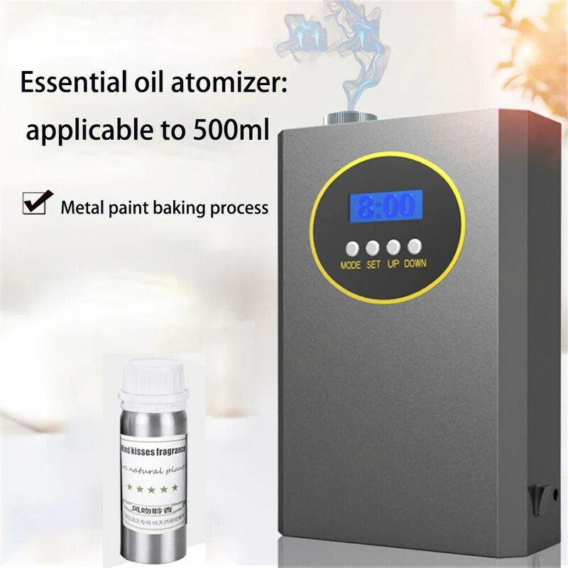 Large-area Metal Diffuser 200ml Essential Oil Atomizing Aromatherapy Machine Connected To Commercial Air Conditioner Regularly