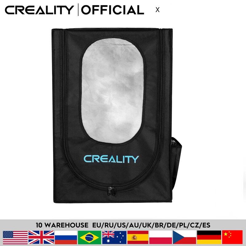 Creality 3d impressora gabinete proteção capa de preservação do calor caso para Ender-3 v2/Ender-3 pro/Ender-5 plus/CR-10 v3 impressora