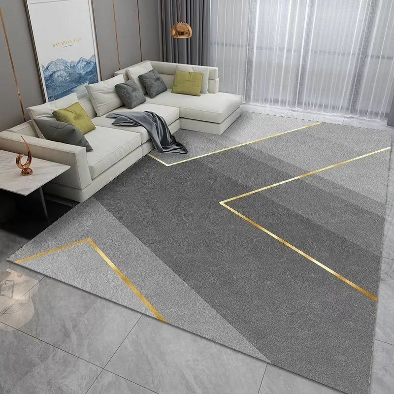 Luxus Teppiche für Wohnzimmer moderne Teppiche für Schlafzimmer großflächiger Teppich einfache Boden matte Schlafzimmer Dekor Lounge Teppich Flur Teppich