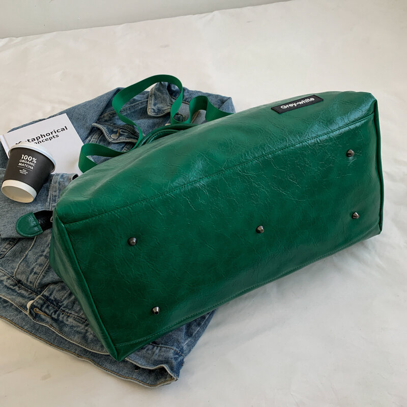 Yilian bolsa de viagem 2022 nova roupa feminina sacola para viagens leve e grande capacidade saco de bagagem do plutônio