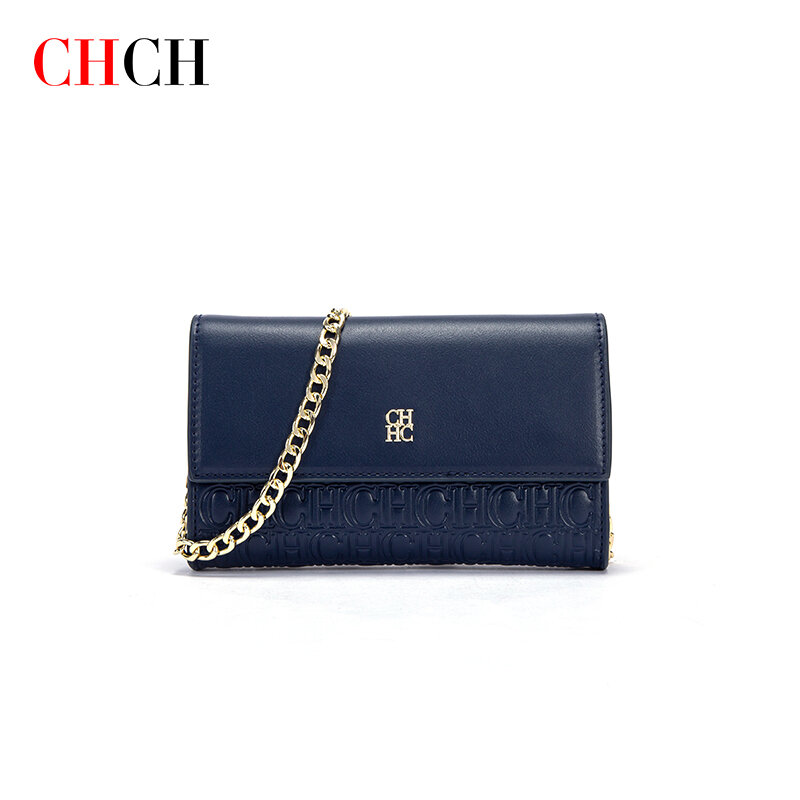 CHCH 2023 luksusowej marki w stylu klasycznym mody elegancka, biznesowa BOXY łańcuch pcv torba kwadratowa torebka CROSSBODY na ramię RETRO