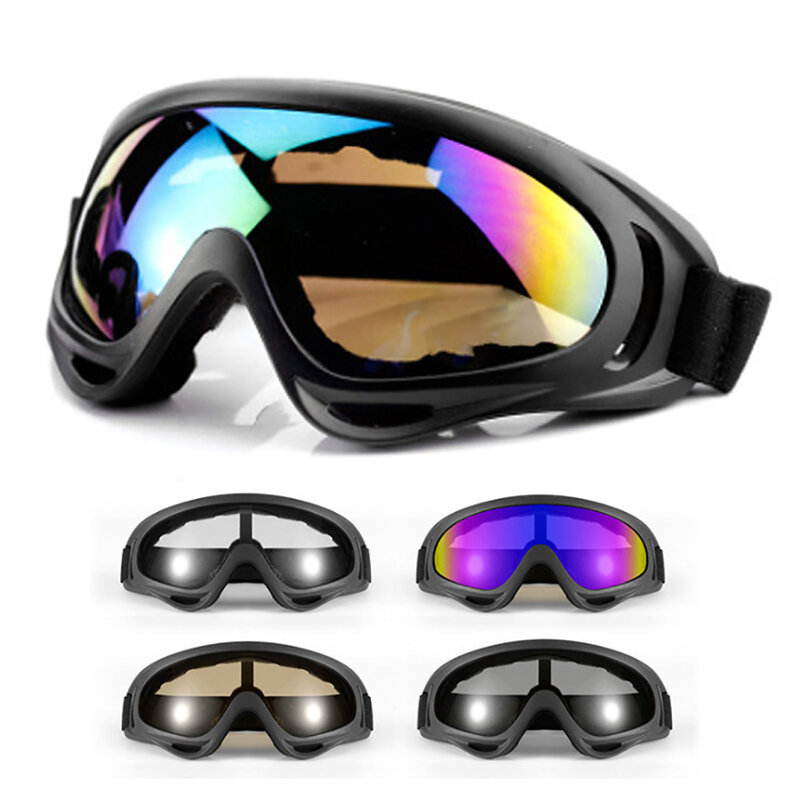 ฤดูหนาวสกีแว่นตากันแดด Windproof Anti-Fog UV400สกีสกีสโนว์บอร์ดกลางแจ้งขี่จักรยาน Moto จักรยานแว่นตากันแดด...